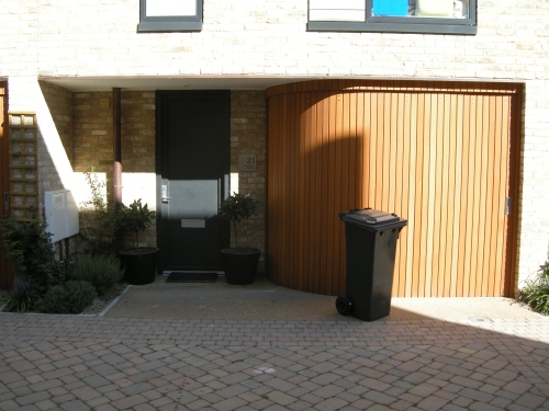 Accordia Cambridge Residential Development - Typical Mews Unit Entrance