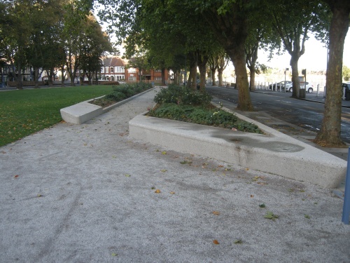 Warrior Square, Southend-on-Sea - Raised Planters and CEDec to South Side of Square